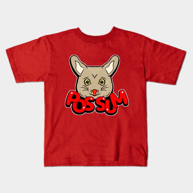 Possum t shirt Kids T-Shirt by Cahya. Id